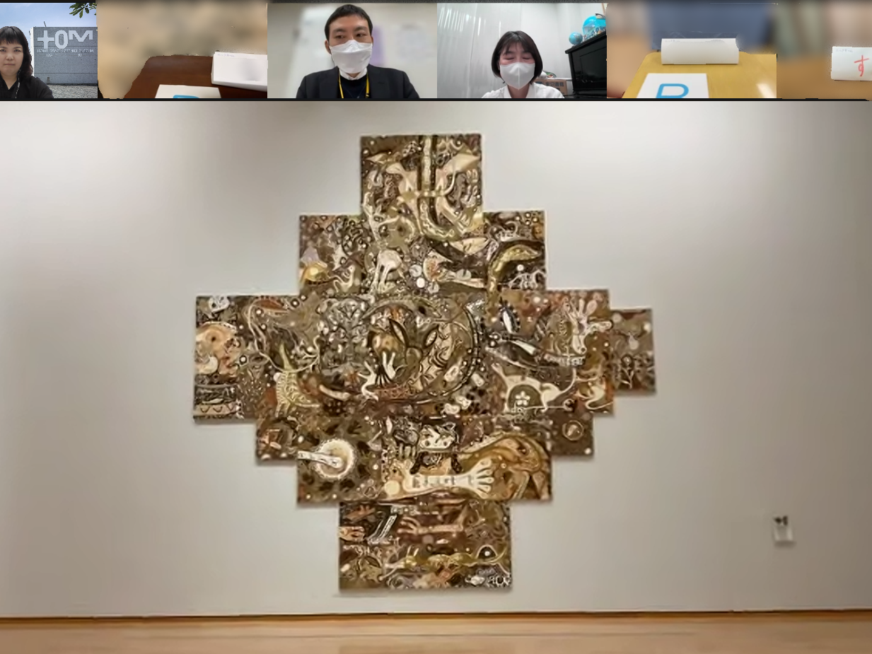 オンライン授業での様子