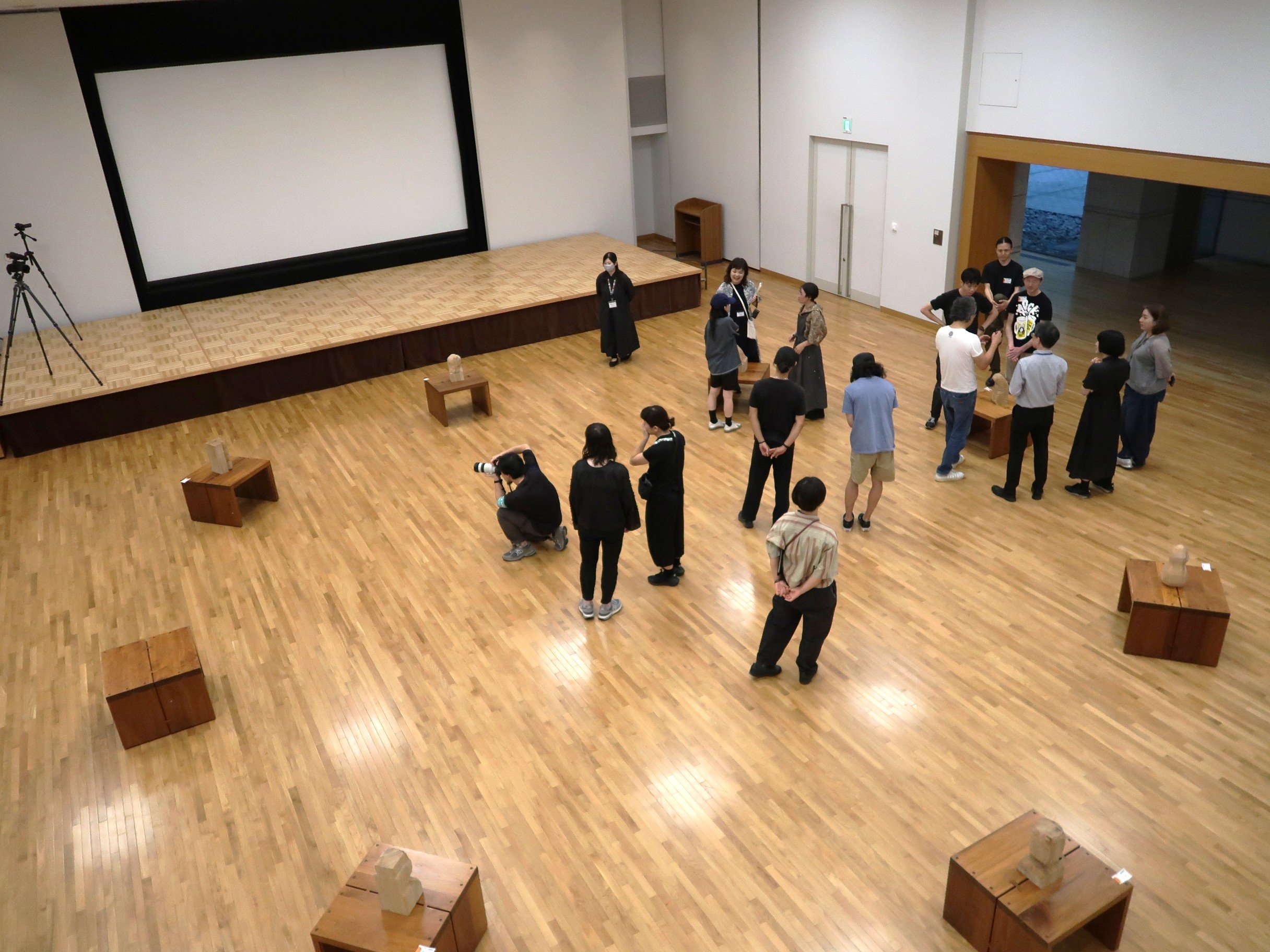 最後に作品を自由に見合う時間を設けました