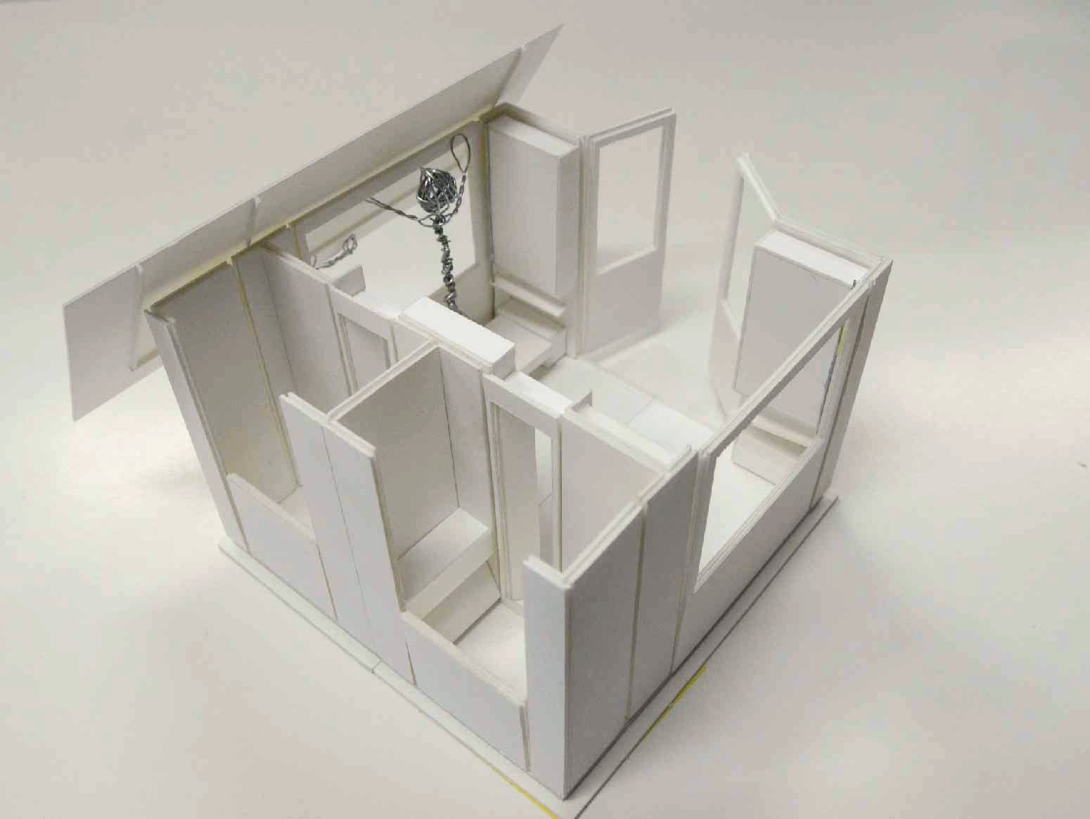 組立・解体可能な建築《BLPSバカンス用住宅》原寸大模型の展示