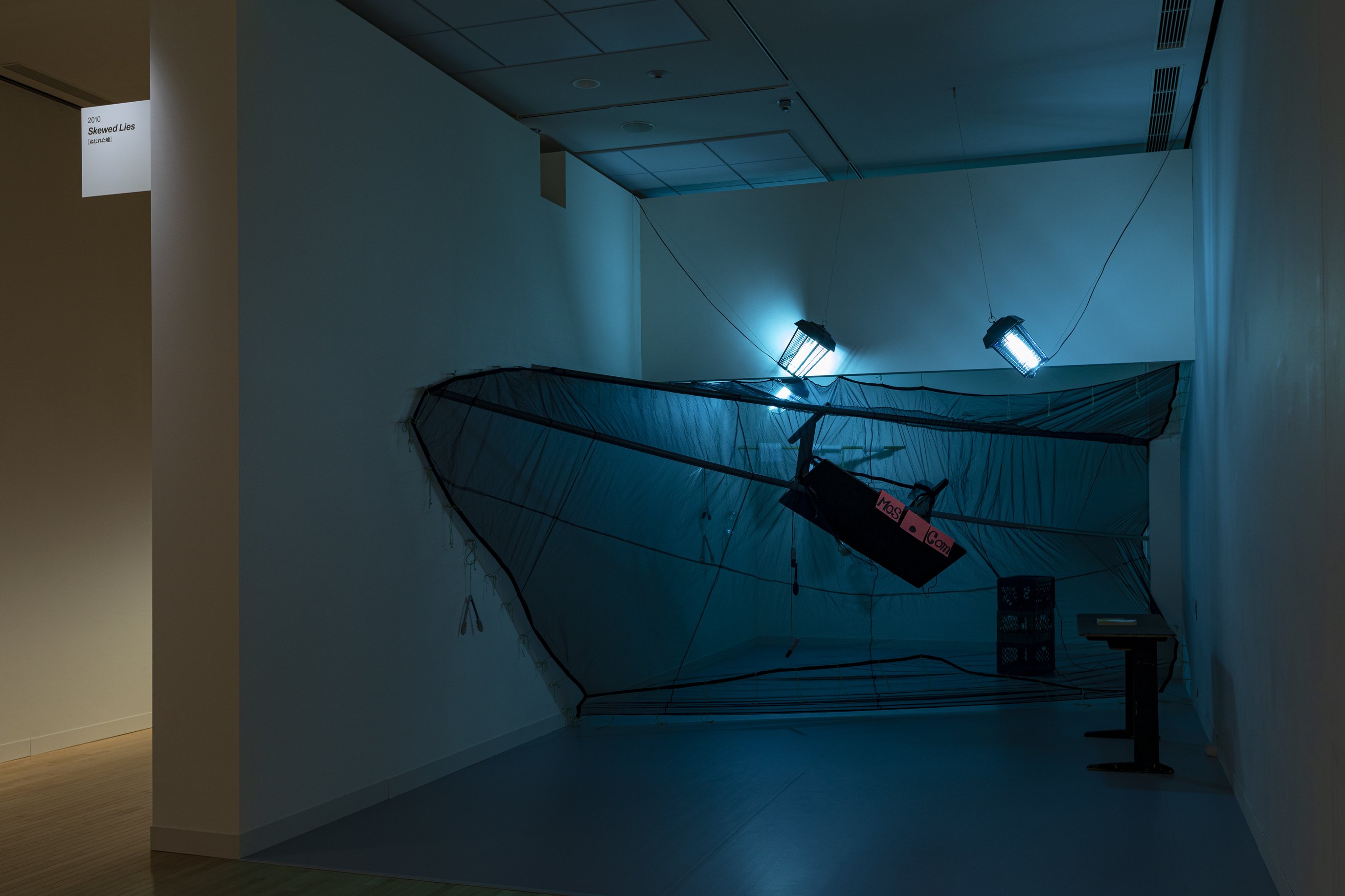 《Skewed Lies［ねじれた嘘］》2010 　撮影：白井晴幸